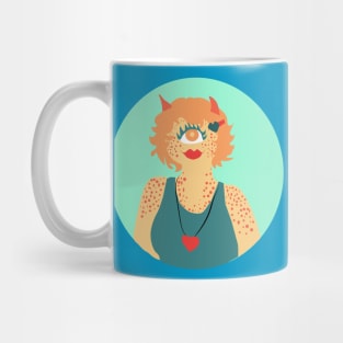 Speckled sweetheart Mug